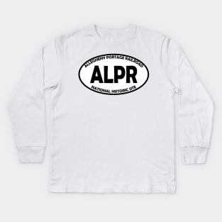 Allegheny Portage Railroad National Historic Site oval Kids Long Sleeve T-Shirt